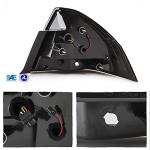 AKKON - Fits 2006-2013 Chevy Impala 2014-2016 Impala Limited LED [Tube Bar] Black Tail Light Brake Lamp Left+Right Pair