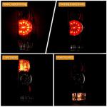 Nakuuly Tail Light Rear Lamp Compatible With 2005-2015 Toyota Tacoma Pickup Driver and Passenger Side LED Lens Taillights Brake Signal Assembly with Bulb and Harness