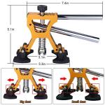 Manelord Auto Body Dent Repair Kit, Car Dent Puller with Golden Dent Puller for Auto Body Dent Removal, Minor Dent and Deep Dent Removal