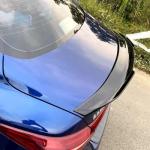 MUTUSAISI Rear Trunk Lip Spoiler Painted Highkick Duckbill PSM Style Wing Fit for Infiniti Q50 Red Sport/Luxe/Pure/Hybrid/Sensory/ 2014-2024 Accessories