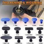 Manelord Auto Body Dent Repair Kit, Car Dent Puller with Golden Dent Puller for Auto Body Dent Removal, Minor Dent and Deep Dent Removal