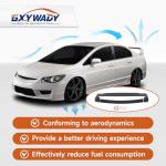 GXYWADY Rear Trunk Spoiler Wing Replacement for Civic 4DR Sedan 2006-2011 RR Style Rear Trunk Lid Wing Spoiler