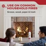 Kidde Flame Out Fire Fighting Spray, 17.6 oz, for Home Use, Kitchens, Dorms, Apartments