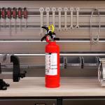 Ougist ABC Dry Powder Fire Extinguisher, 2.5 lb – 1-A:10-B:C Rated, Fire Extinguisher for Home, Kitchen, Office & Vehicle, Fire Extinguisher with Easy-Grip Handle & Quick Release, Model FF1KG,2 Pack