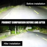 GKmow 2 PCS H7 Car Halogen Bulb, 12V 100W High-power Stone Car Bulb Low Beam, Universal Automotive Replacement Accessories, Product Compatible with Cars, Trucks, Vans, SUVs, Trailers (White)