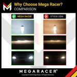 9006 9005 Halogen Headlight Bulbs: High Performance High & Low Beam Combo, 5000K Super Bright White Light, 55 Watt, HB3 HB4 Halogen Head Lamp Replacement for Automotive Car (Contain 4 Bulbs)