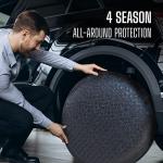 Autotech Park Protective Tire Covers 4 Pack for RVs, Trailers, Campers, SUVs, and Trucks. Oxford Material for Ultimate Protection in All Seasons. Durable Covers for Tires with 36-39 Inches Diameter