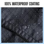 Autotech Park Protective Tire Covers 4 Pack for RVs, Trailers, Campers, SUVs, and Trucks. Oxford Material for Ultimate Protection in All Seasons. Durable Covers for Tires with 36-39 Inches Diameter