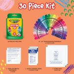Crayola First Aid Kit, 30 Pieces | First Aid Kit for Kids & Adults, Travel-Friendly Compact for Home, Car, Camping, and Traveling