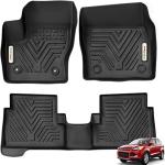 YITAMOTOR Floor Mats Compatible with Ford Escape, Custom Fit Floor Liners Fit for 2013-2019 Ford Escape, 1st and 2nd Row All Weather Protection, Black