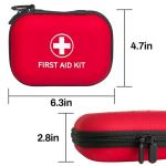 Prelady 138 Pcs Mini First Aid Kit Travel Size, TSA Approved Small First Aid Kit for Car, Hiking & Home, Compact Travel Medicine Kit, Med Kit