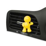 Little Joe 96402 Vanilla Scent, Car Air Freshener, Clips to A/C Air Vent, Alcohol-Free Fragrance Oil, Non-Hazardous and Non-Toxic Plastic, Set of 1