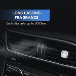 Air Jungles Ultra Berry Scent Car Air Freshener Clip, 6 Vent Clips, 4ml Each, Long Lasting Air Freshener, Up to 180 Days Car Refresher Odor Eliminator