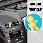 Little Joe 96402 Vanilla Scent, Car Air Freshener, Clips to A/C Air Vent, Alcohol-Free Fragrance Oil, Non-Hazardous and Non-Toxic Plastic, Set of 1