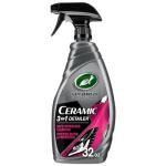 Turtle Wax 53413 Hybrid Solutions Ceramic 3-in-1 Detailer, Waterless Wash and Ceramic Wax Detailing Spray, Cleans Shines and Protects Paint Glass and Wheels, Repels Water and Dirt, 32 oz. (Pack of 1)