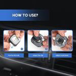 Air Jungles Ultra Berry Scent Car Air Freshener Clip, 6 Vent Clips, 4ml Each, Long Lasting Air Freshener, Up to 180 Days Car Refresher Odor Eliminator