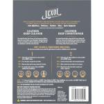 Lexol All Leather Cleaner and Conditioner Kit for Car Seats and Interiors, Couches and Furniture, Shoes and Boots, Baseball Gloves and Horse Saddles, Two 8 oz Bottles and Two Sponges