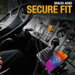 DEWALT Heavy Duty 24W USB Car Charger Adapter, Cigarette Lighter Adapter USBA Charger, Fast Charging Car Lighter USB Adapters, Cell Phone Automobile Chargers for iPhone, Samsung Galaxy, iPad