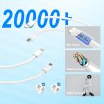 iPhone Car Charger Fast Charging, [Apple MFi Certified] 60W Dual USB-C Power Cigarette Lighter Car Charger+Type-C Cable&Lightning Cable for iPhone 16 15 14 13 12 Pro Plus XS XR iPad, Samsung, Carplay