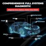 TOPDON TopScan Pro, OBD2 Scanner Bluetooth for iOS & Android, Diagnostic Scan Tool for All Cars, Car Code Reader with Reset Scanner, 13+ Reset Service, 2024 Upgraded Version of Topscan Lite