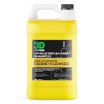 3D Upholstery & Carpet Shampoo - High Foam Stain Remover & Odor Eliminator Shampoo 1 Gallon