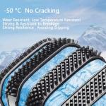 10Pack Heavy Duty Anti Skid Snow Tire Chains Car Winter Wheels Chain Universal Cable Tire Belts, 2025 Reusable TPU Non-Slip Zip Tie Tires Chain Emergency for Auto Pickup Trucks Suvs, 2.0 Version