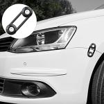 Bumper Quick Release, Mellbree Upgrade Quick Release Trunk Front Rear Bumper Holders with Stainless Steel Screws Kit Compatible for Car Bumper (Black 4 x Quick Release Tabs with 12 x O-Ring）