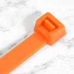 10 PCS Adjustable Anti-Slip Tire Zip Ties for Snow Chains | Universal Winter Car Truck SUV Traction Grips | Emergency Mud Survival Multi-Function Security Cable Belts – Orange