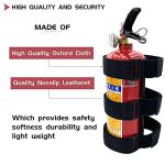 Car Roll Bar Fire Extinguisher Mount Holder Replacement for Jeep Wrangler CJ YJ TJ LJ JK JKU JL JLU, Polaris Ranger RZR General RS1, Can Am Maverick X3 & More - Adjustable Extinguisher Mount Strap