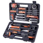 KOOPOOL 149 Piece Tool Set, Basic Tool Kit for Home, Repair Tool Combination Package Mixed Tool Set Hand Tool Kit with Plastic Toolbox Storage Case