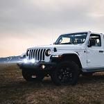 Nilight 2PCS 27W Round Flood Driving Lamp Waterproof Jeep Off Road Fog Lights with Off Road Wiring Harness- 2 Leads