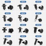 240 Pcs Bumper Clips Car Clips Plastic Rivets of 12 Most Popular Sizes and 5 Fastener Removers Fasteners Push Retainer Kit Auto Push Pin Rivets Set