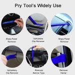 Geli 45pcs Paintless Dent Repair Tool Dent Puller Kit, Adjustable Width, Pops a Dent Car Dent Removal Kit, PDR Golden Lifter, Bridge Puller& Glue Gun for Automobile Body Motorcycle Refrigerator Washer