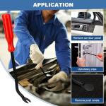 240 Pcs Bumper Clips Car Clips Plastic Rivets of 12 Most Popular Sizes and 5 Fastener Removers Fasteners Push Retainer Kit Auto Push Pin Rivets Set