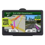 GPS Navigation for Car, 2025 Map 7 inch Touch Screen Car GPS, Voice Turn Direction Guidance, Support Speed and Red Light Warning, Pre-Installed North America Lifetime map Free Update