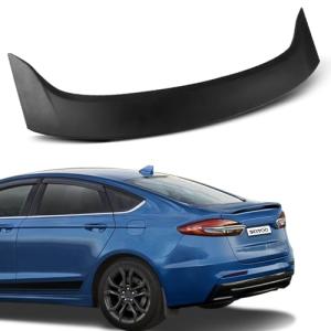 SCITOO Replacement fit for Black ABS Rear Trunk Spoiler Wing 2013-2018 for Ford Fusion 48.23 Inch x 6.1 Inch