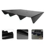 IKON MOTORSPORTS Rear Diffuser, Compatible with Universal Vehicles 22" x 20" in, Unpainted ABS Plastic Rear Under Chin Spoiler Air Dam Chin Valance Spoiler, for Sedan Coupe Hatchback Wagon