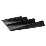 IKON MOTORSPORTS Rear Diffuser, Compatible with Universal Vehicles 22" x 20" in, Unpainted ABS Plastic Rear Under Chin Spoiler Air Dam Chin Valance Spoiler, for Sedan Coupe Hatchback Wagon