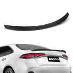 SCITOO Spoiler Wing Fits for 2020-2021 for Toyota Corolla Glossy Black JDM Style Rear Trunk Spoiler Wing