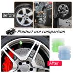 8 Pcs Tire Valve Stem Caps, Glowing Tire Air Caps Cover Car Tire Caps Accessories for Car, Truck, Motorcycles, Bike