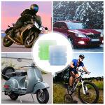 8 Pcs Tire Valve Stem Caps, Glowing Tire Air Caps Cover Car Tire Caps Accessories for Car, Truck, Motorcycles, Bike