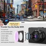 Dash Cam Front and Rear, Dash Camera for Cars with 32G Card Super Night Vision, Car Dash Cam 1080P Dashboard Camera with G-Sensor, Parking Monitor, Loop Recording, Motion Detection Car Camera