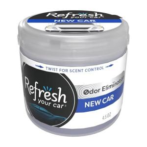 Refresh Your Car! Can/Hidden Air Freshener (New Car Scent, 1 Pack)