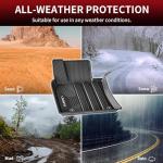 LASFIT Floor Mats for Toyota Camry 2024-2018 FWD Only (Not Fit Hybrid or AWD), All Weather Custom Fit Floor Liner for Camry L/LE/SE/TRD/XLE/XSE Front & Rear 2 Row Car Mats, Black