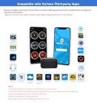Veepeak OBDCheck BLE Bluetooth OBD II Scanner Car Check Engine Light Code Reader, Auto Dual Mode Bluetooth Diagnostic Scan Tool for iOS & Android