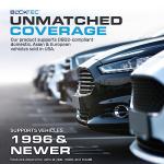 BLCKTEC 420 Bluetooth OBD2 Scanner Diagnostic Tool - Vehicle Code Reader for Car - Clears Check Engine Light - Comes with Premium OBD App On IOS & Android - Works For All Cars 1996 & Newer