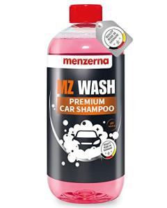 menzerna "MZ Wash" I Car Wash 1L I Premium Car Shampoo to Remove Dust, Dirt and Grime I Car Soap to Prep for Buffing & Polishing Compounds I Quick Dry and High Shine Finish I with a Tropical Scent
