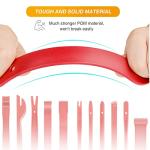 GOOACC Nylon Bumper Fastener Rivet Clips Car Clip Panel Audio Video Dashboard Dismantle Kits Installer Removal Tool (13PCS Trim Removal Tool Set)