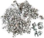 Marrkey 50PCS Tires Studs/Screw Snow Carbide Spikes/Wheel Tyres Studs for Racing car,Bicycle,Bike,Fat Bikes, Scooters Tires,Running Shoes Boots in Winter 7 * 9.9mm