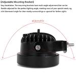 SUFEMOTEC 4 Inch Round Led Pod Lights, 60W Led Off Road Driving Fog Lights, Spot Auxiliary Bumper Light Bar Fit For 12V 24V Car Trucks Pickup ATV Boat Motorcycle (Pack of 2)